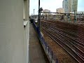 passing of a tgv atlantique in double traction that leaves paris montparnasse in front of my appartment.