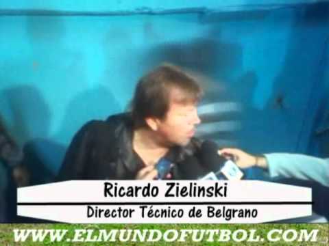 Zielinski habla de la victoria de Belgrano a Uni&oacute;n
