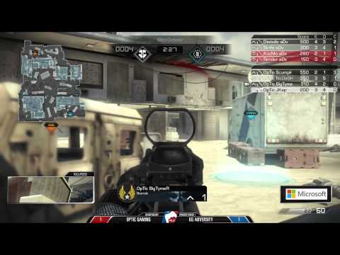 OpTic Gaming vs KG Adversity - Game 3 - Champ W1 - MLG Columbus 2013