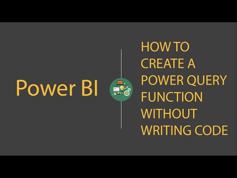 Power Query – Create Functions – business intelligist