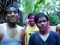 Getting colored in Holi Festival -  - India