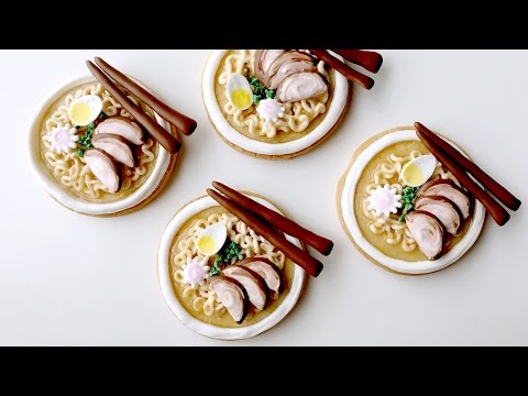 How To Decorate Ramen Cookies
