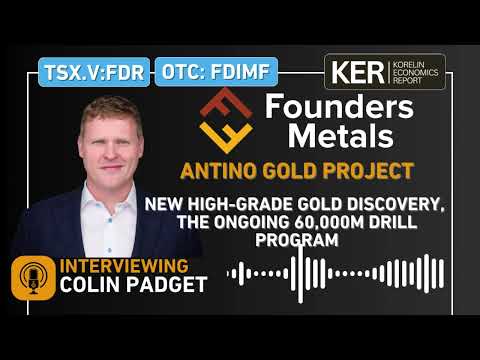  Founders Metals - Antino Property: New High-Grade Gold Discovery, Ongoing 60,000m Drill Program