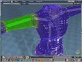 Title: rigging a Quidam .obj model in Truespace part #3/3