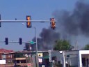 Fire Blazing a building