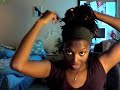 hair how-to: sloppy bun thing
