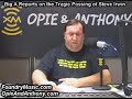 Opie Anthony Steve Irwin Killed Stingray Crocodile Hunter FoundryMusic