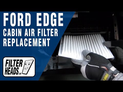 Cabin air filter replacement- Ford Edge