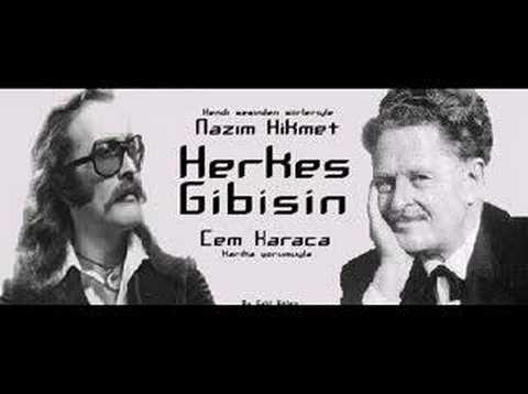 Herkes Gibisin Nazim Hikmet Cem Karaca Dailymotion Video