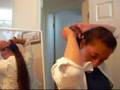 Twisted Hair with twisted bun - Apostolic Hairstyles