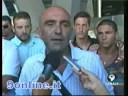 Carlo Alvino intervista i gruppi organizzati del tifo azzurro all'indomani della decisione del giudice sportivo che ha dispostop la chiusura delle curve A e B dello stadio San Paolo per i prossimi 4 impegni casalinghi del Napoli.(sino al 31/10)