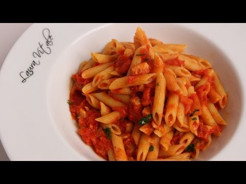pasta - To get this complete recipe with instructions and measurements, check out my website: http://www.LauraintheKitchen.com Official Facebook Page: http://www.fac...