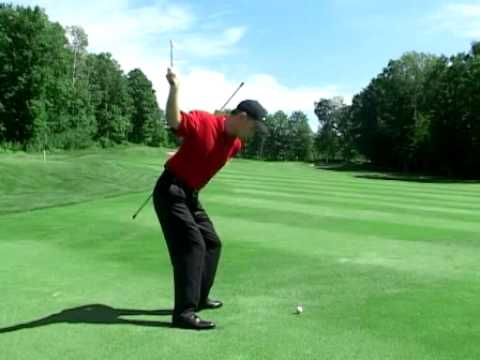 Maintain Your Spine Angle Golf Drill