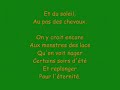 michel Sardou – Les lacs du Connemara - Lyrics