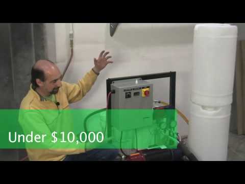 Spray foam installation system under $10,000