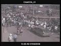 crazy driver impatiently plows over crowd crazy driver impatiently plows over crowd