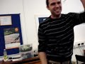Badminton at the lab!