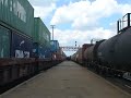 BNSF #670 and #5415 Meet, Joliet, IL.