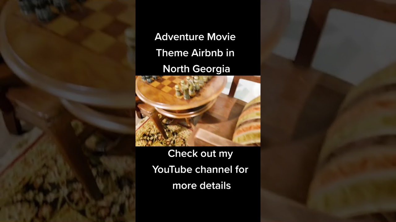 Adventure Movie Airbnb! #shorts