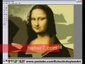 La gioconda con paint