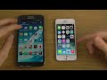 Samsung Galaxy Note 2 vs. iPhone 5 iOS 7 - Review