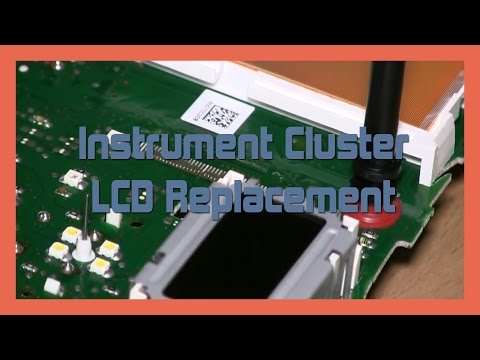 Instrument Cluster LCD Replacement Audi A4 S4 B5 1999-2002
