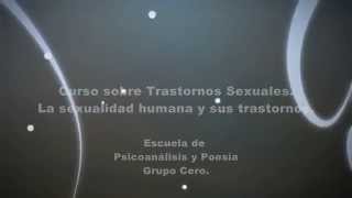 CURSO DE TRASTORNOS SEXUALES ¿TE ANIMAS?