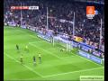 FC Barcelona vs Real Saragossa 1st half goals (25/10/09)