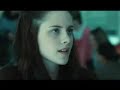 SPOILER WARNING: [Subtitles Below] Edward: [catches apple] Hello. Bella: Thanks....you know your mood swings are kinda giving me a whiplash. Edward: I only said it would be better if we weren't friends, not that I didn't wanna be. Bella: What does that mean? Edward: It means if you're smart, you'd stay away from me. Bella: Okay, well let's say for argument sake that I'm not smart. I can see what your trying to put off. But I can see you that it's just to keep people away from you. It's a ...