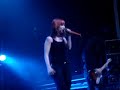 Paramore - CrushCrushCrush [Low] - Glasgow Carling Academy