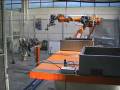 Pulimetal Cittadini - Robotic cell with tool changing - isola robotizzata con cambio utensile