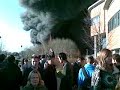 NUI Maynooth College Burning Canteen Fire