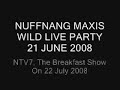 nuffnang maxis wild live party on ntv7