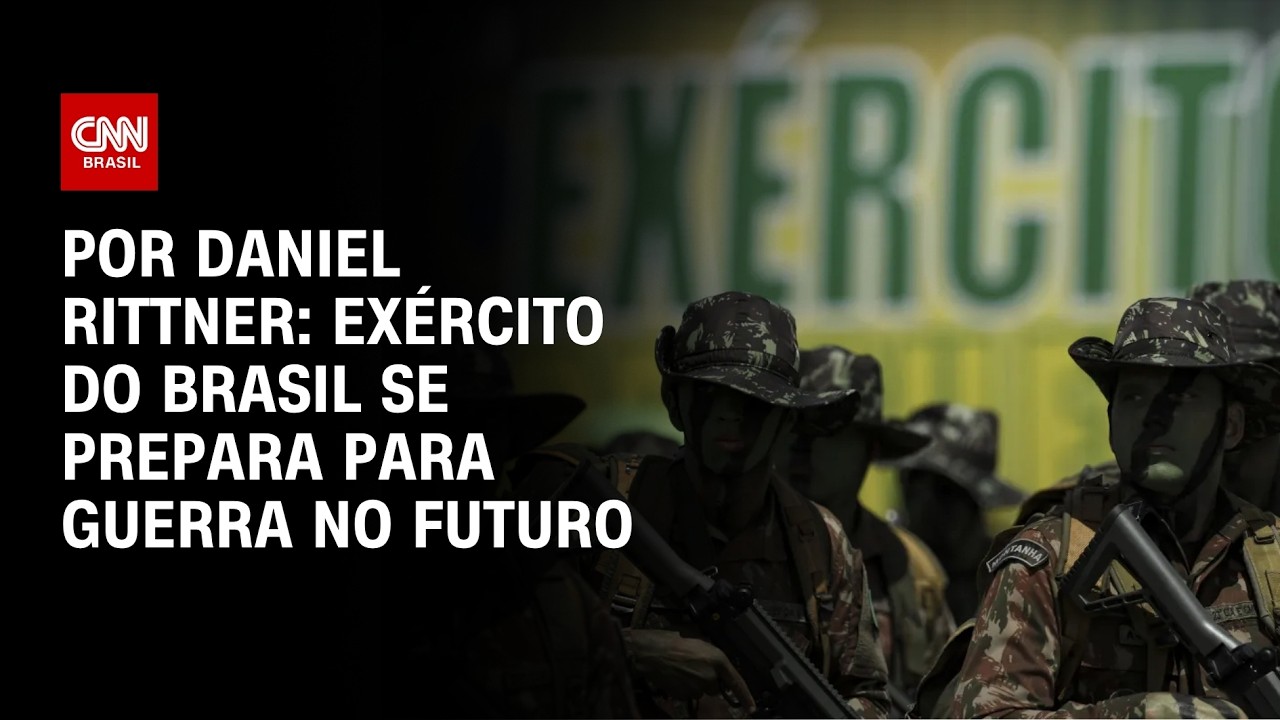 Exército Brasileiro se prepara para guerra no futuro e quer 20% de tropas em prontidão | CNN 360º
