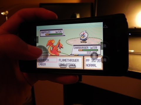 how to get a pokemon on an ipod touch
