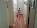 Fire Truck in the Hallway