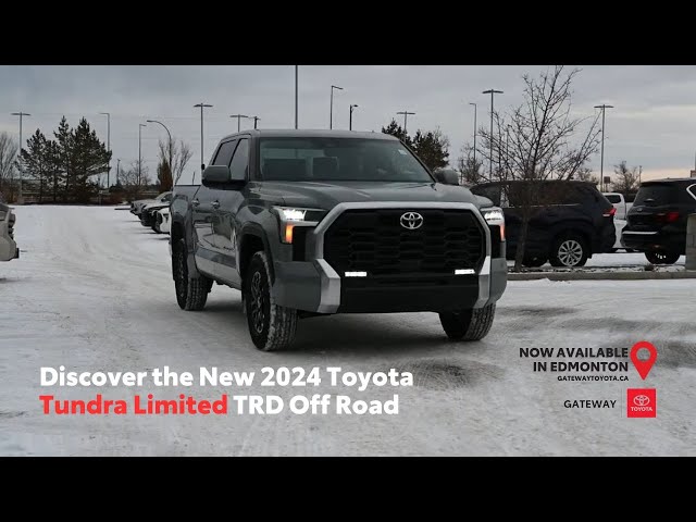 2024 Toyota Tundra Limited Demo with Paint Protection Film! in Cars & Trucks in Edmonton