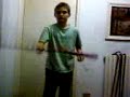 devil stick juggling indoor
