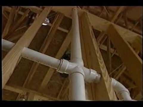 how to vent bathroom plumbing