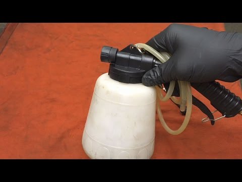 how to bleed brakes using a vacuum bleeder
