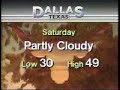 TWC Weekend Travel Forecast 1991