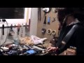 Roman Setting Up A Pedalboard