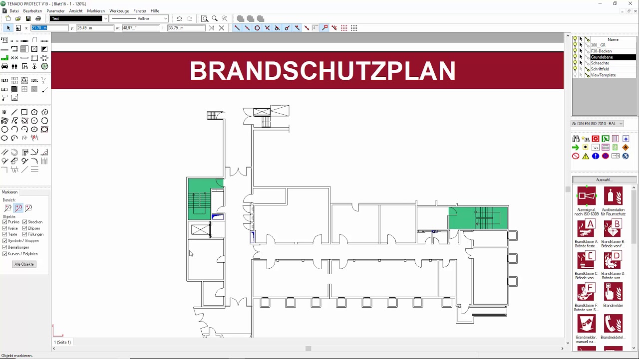 TENADO PROTECT | Brandschutzplan