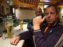 Zum Horst: A horstman in preparation for the Gr�nkraut gig
