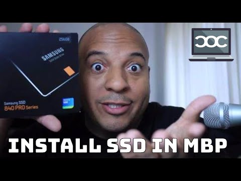 how to fit ssd in macbook pro