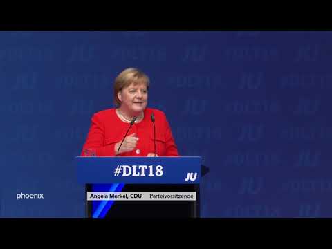 Rede von Angela Merkel beim Deutschlandtag der Jung ...