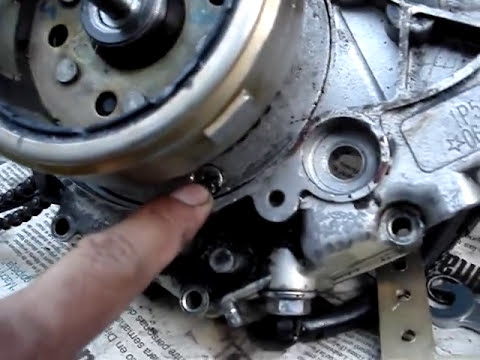 MECANICA GILERA FU 110 CAJA Y BOMBA DE ACEITE