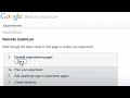 Google Website Optimizer Tour