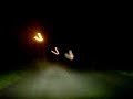 country road drivin at night