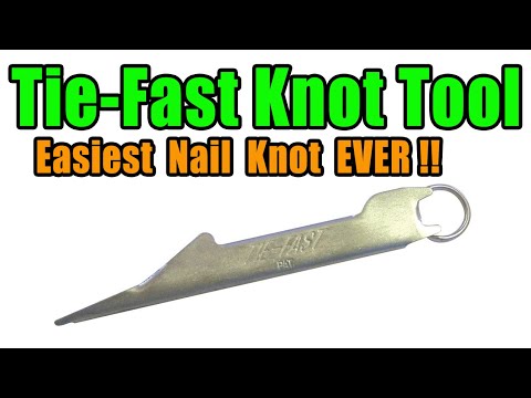TieFast Nail Knot Tying Tool Fly Fishing Best